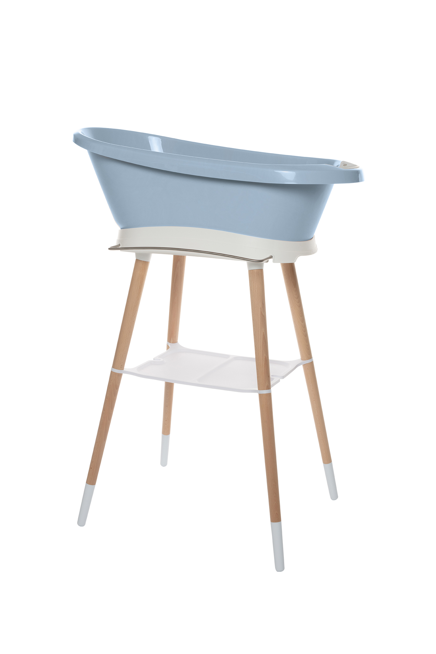 Bebe-Jou Sada vaničky Sense Celestial Blue a stojanu Sense White" "Barva:modré|Druh:koupací sada|Vzor:Fabulous - Celestial Blue|