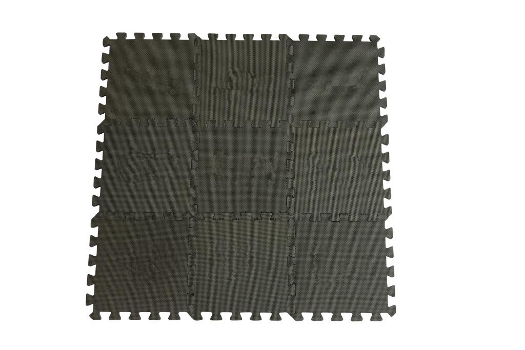 Baby Dan Baby Dan hrací podložka puzzle Dusty Grey 90x90 cm, v.1,2cm" "Barva:šedé|Počet kusů:9|