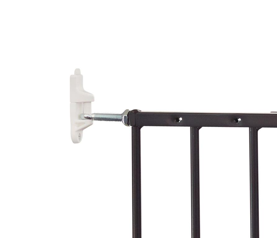 Baby Dan Babydan zábrana  Pet Gate Streamline, black 63,5-107 cm
