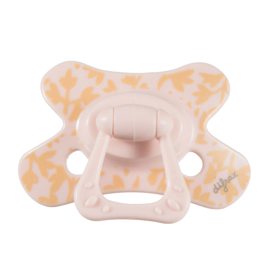 Difrax Dudlík Difrax Natural Summer  6+" "Barva:růžové|Druh:dudlíky|Materiál:silikonové|velikost:6-12 měsíců|