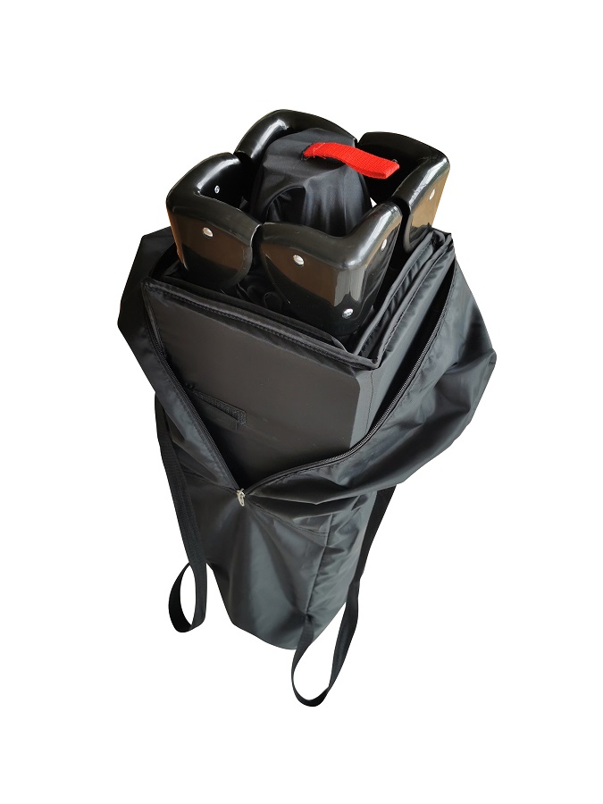 BabyDan cestovní postýlka Black v tašce