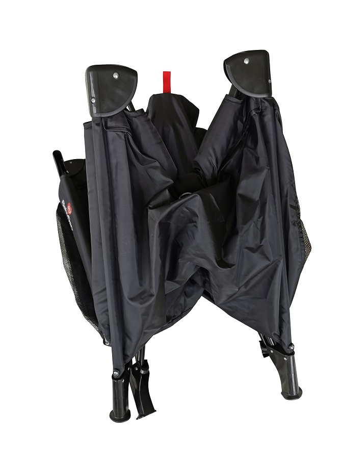 BabyDan cestovní postýlka Black v tašce