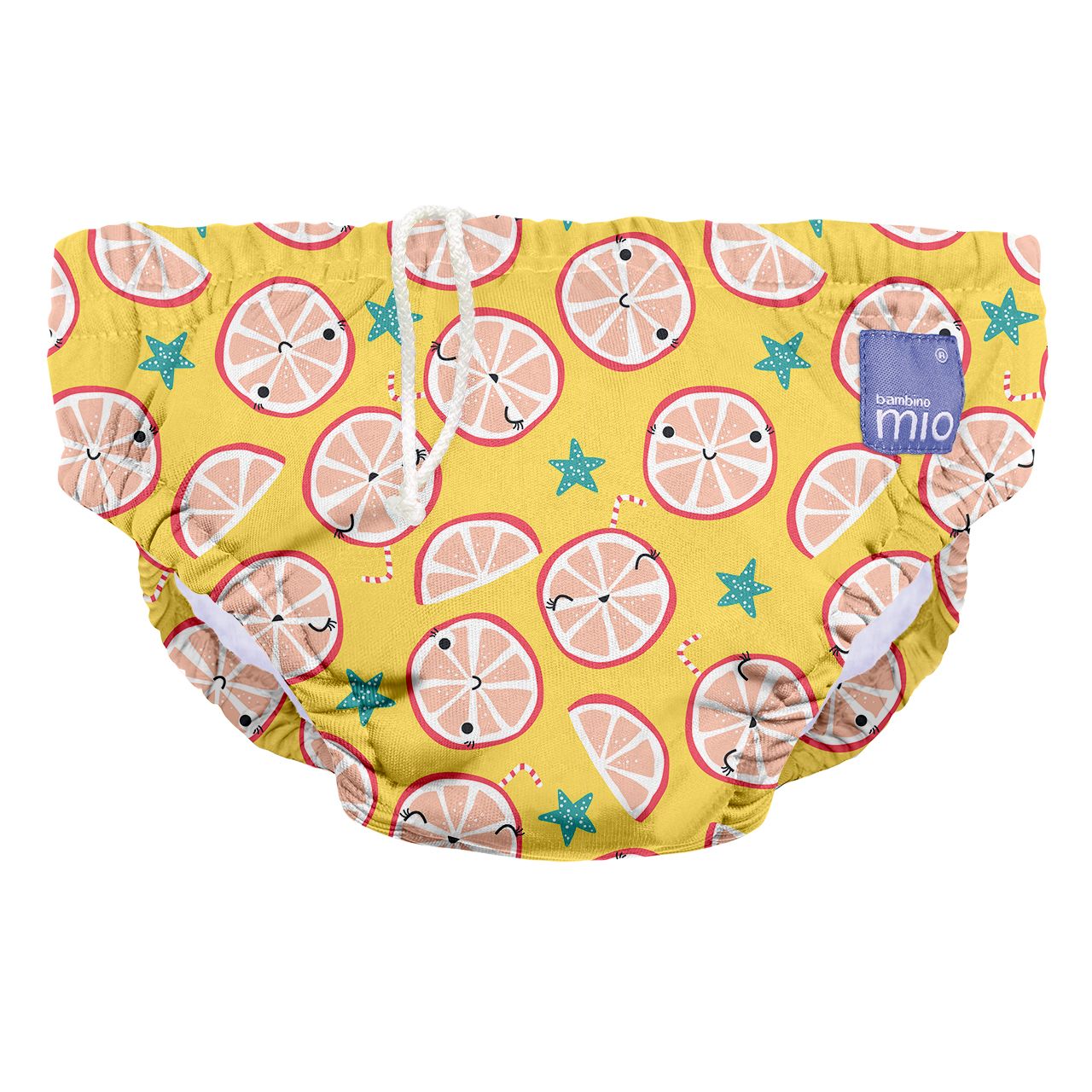 Bambino Mio Kojenecké plavky Cool Citrus vel. L" "Barva:žluté|Vzor:Cool Citrus|