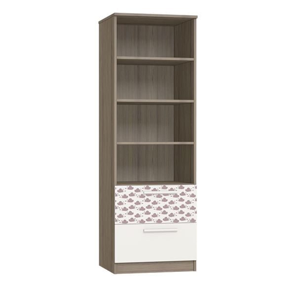 Faktum Policový regál se zásuvkami Faktum Poppi" "Vzor:se vzorem|