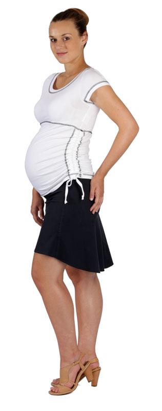 Těhotenská sukně Rialto Winseler černá 19175 Dámská velikost: 38