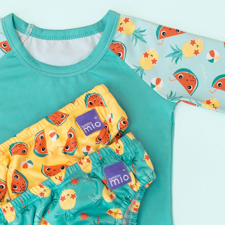 Bambino Mio Koupací sada Bambino Mio Tropical S do 6m" "Vzor:Tropical|