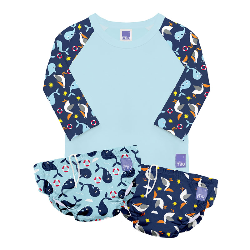 Bambino Mio Koupací sada Bambino Mio Nautical M 6-12m" "Vzor:Nautical|