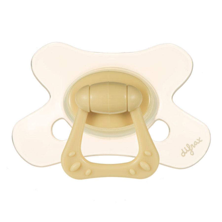 Difrax Dudlík Difrax Natural Peach 6+" "Druh:dudlíky|Materiál:silikonové|velikost:6-12 měsíců|Značka:Difrax|