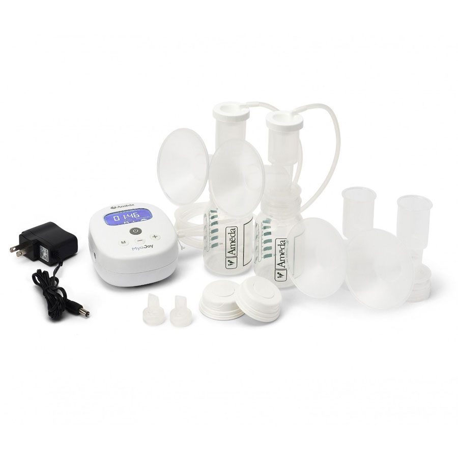Ameda Ameda Mya Joy dvojitá odsávačka mateřského mléka" "Požadované vlastnosti:Dvoufázový systém odsávání|Typ odsávačky:elektronické|Typ odsávání:z obou prsů současně|