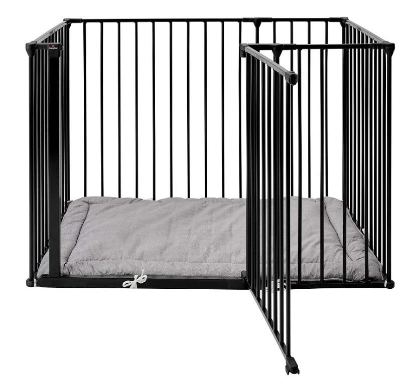 Baby Dan Babydan dětská ohrádka Supreme OLAF Rectangle černá s matrací" "Barva:černé|Materiál:kovové|Určení zábrany:bytové|