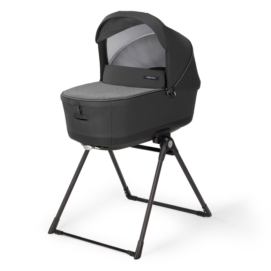 Inglesina Inglesina Standup pro vaničku Aptica, Electa, autosedačky Cab, Darwin, Huggy, černý" "Barva:stříbrné|Materiál:kovové/plastové|