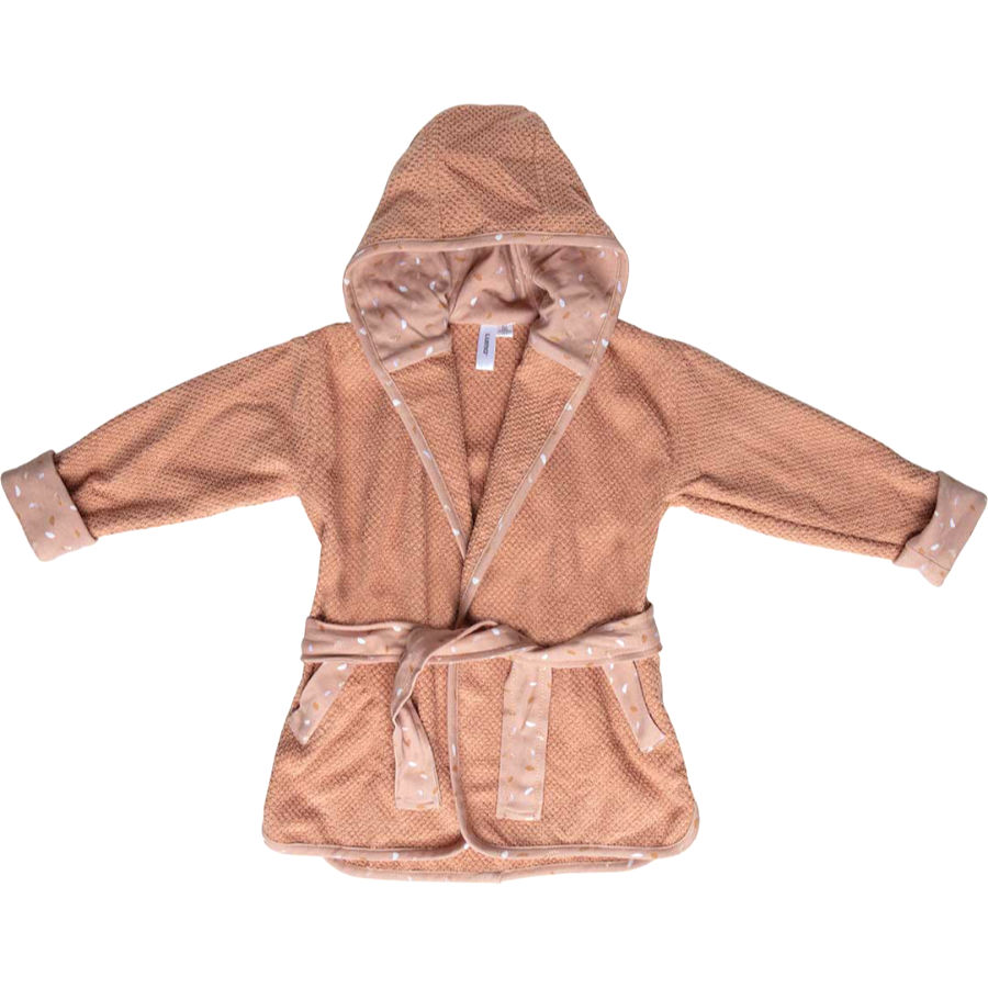 LUMA Župánek Luma - Half Moon" "Druh:Dětský župan|Požadované vlastnosti:Kapuce|Vzor:Half Moon|Zapínání:Zavinovací|