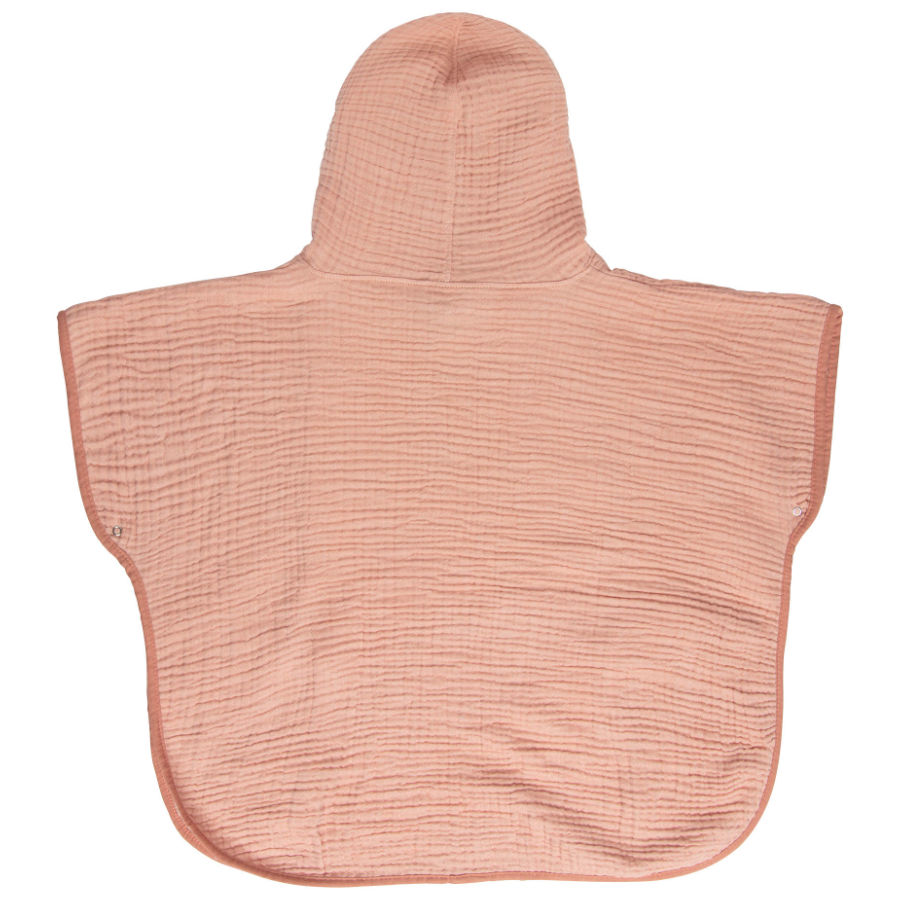 Bebe-Jou Dětské pončo Bébé-Jou Pure Cotton Pink" "Barva:růžové|Druh:pončo|Materiál:100% bavlna|Požadované vlastnosti:Kapuce|Vzor:Pure Cotton Pink|Značka:Bébé-jou|