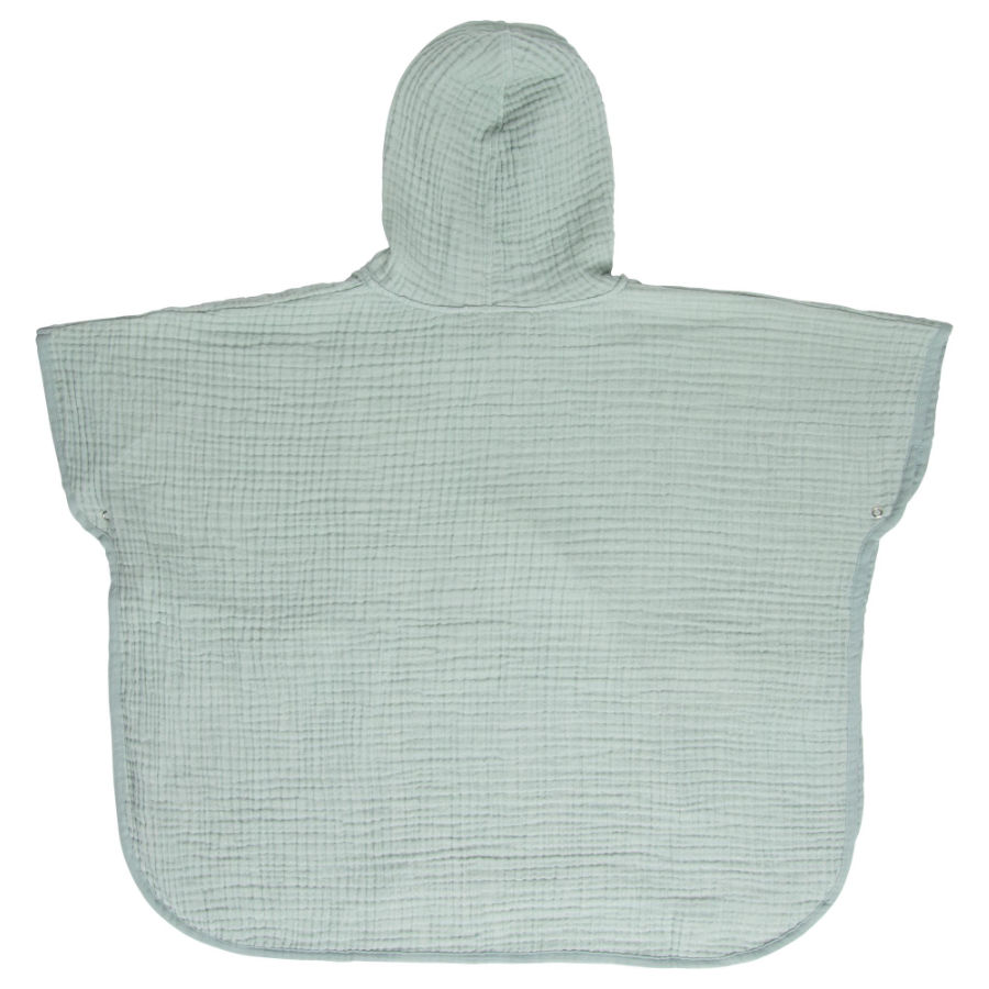 Bebe-Jou Dětské pončo Bébé-Jou Pure Cotton Green" "Barva:zelené|Materiál:100% bavlna|Požadované vlastnosti:Kapuce|Vzor:Pure Cotton Green|Značka:Bébé-jou|