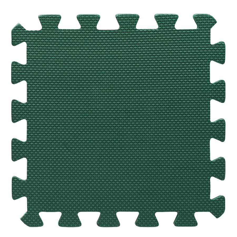 Baby Dan Baby Dan hrací podložka puzzle Dark Green 90x90 cm" "Barva:zelené|Počet kusů:9|