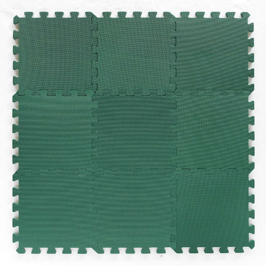 Baby Dan Baby Dan hrací podložka puzzle Dark Green 90x90 cm" "Barva:zelené|Počet kusů:9|