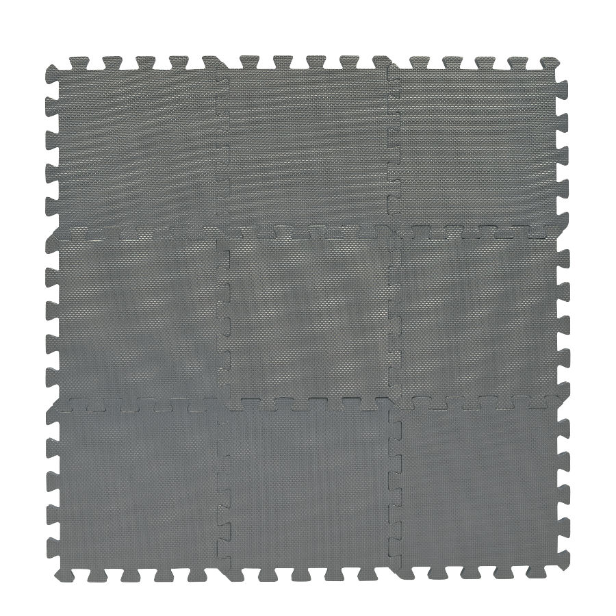 Baby Dan Baby Dan hrací podložka puzzle Light Grey 90x90 cm" "Barva:šedé|Počet kusů:9|