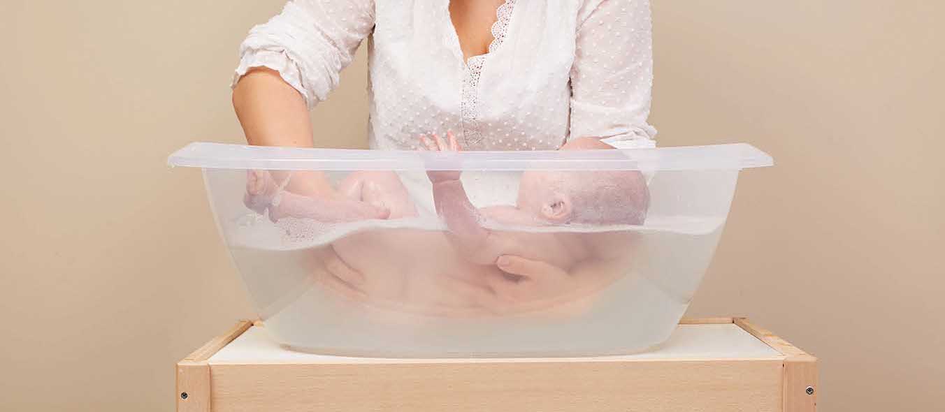 LUMA Vanička LUMA Transparent" "Barva:průhledné|Druh:vaničky|Kategorie:Vaničky a kyblíky|Vzor:White|