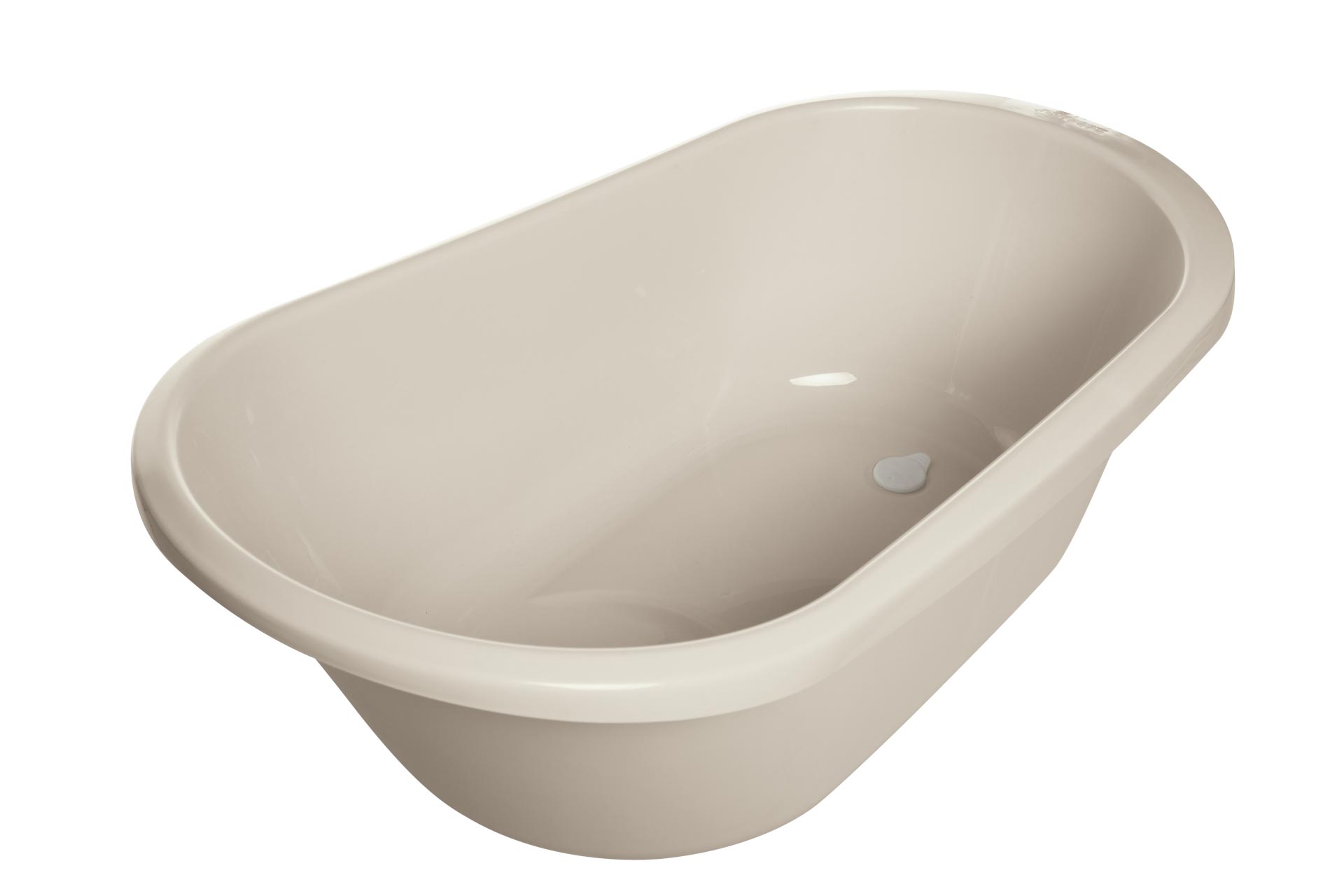 Bebe-Jou Sada vaničky Sense Taupe a stojanu Sense White" "Barva:béžové|Druh:koupací sada|Vzor:Taupe|