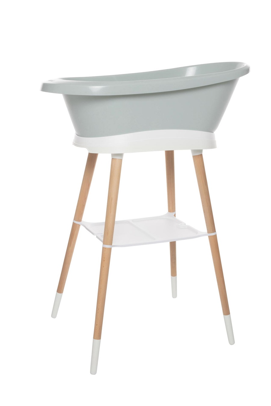 Bebe-Jou Sada vaničky Sense Sepp a stojanu Sense White" "Barva:mentolové|Druh:koupací sada|Vzor:Sepp Sky Green|