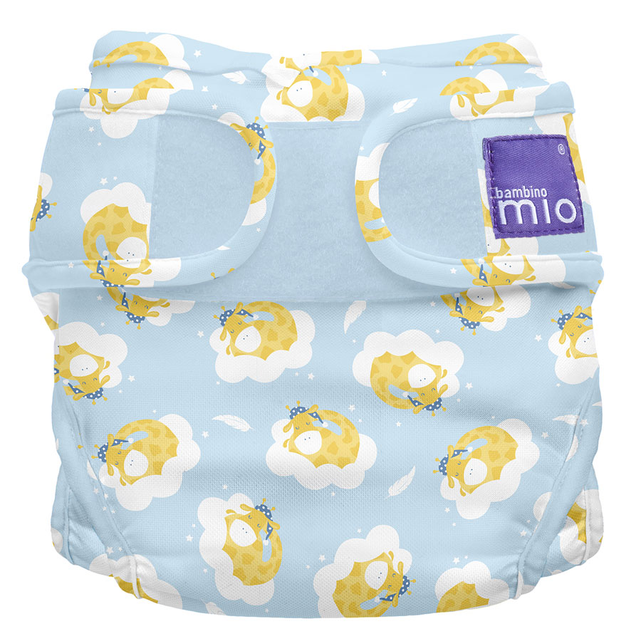 Bambino Mio Bambino Mio Miosoft plenkové kalhotky Dreamy Giraffe 3-9kg" "Druh:látkové|Hmotnost dítěte:3 - 9 kg|Materiál:PUL|Typ:svrchní kalhotky|