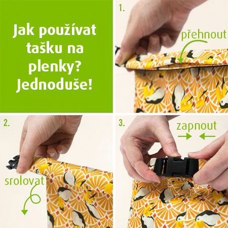 Bambino Mio Taška na plenky Bambino Mio Dreamland" "Barva:modré|Druh:tašky|Kolekce:Dreamland|Vzor:Magical Moon|