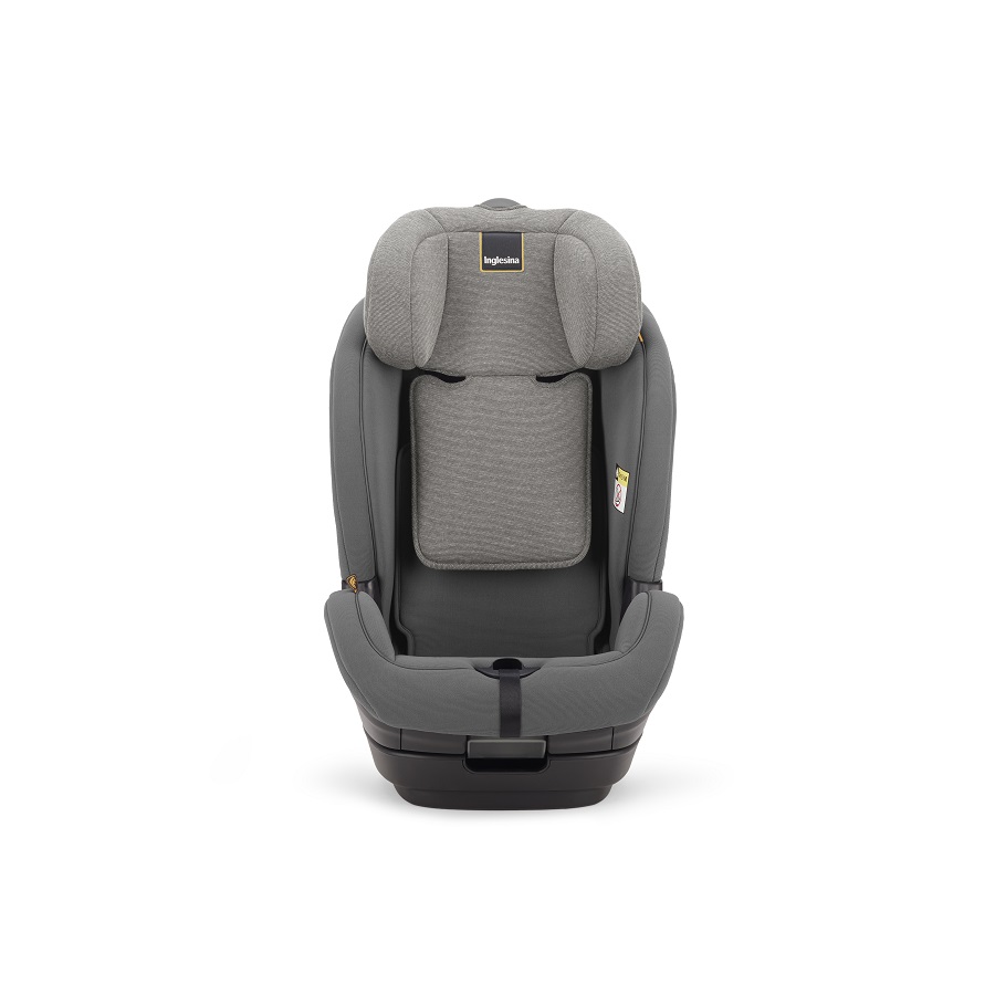 Inglesina Inglesina CABOTO I-SIZE 76-150 cm 2026 Moon Grey" "Barva:šedé|Odpovídá normě:ECE R129 i-Size|Požadované vlastnosti:ochrana proti bočnímu nárazu|Váhová kategorie:9-36 kg|