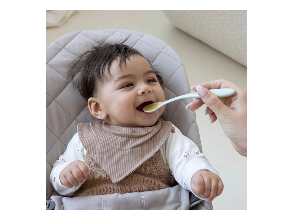 Difrax Sada dětských lžiček, 3ks, šedá" "Barva:šedé|Materiál:plast|Počet kusů v sadě:3|Požadované vlastnosti:Dětské|