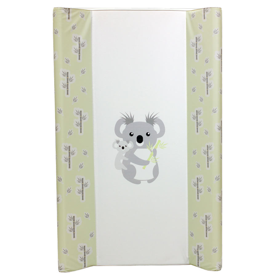 Rialto Baby Přebalovací podložka pevné dno 80x50 Panda" "Barva:zelené|Požadované vlastnosti:Se zvýšenými okraji|Typ:podložky s pevným dnem|