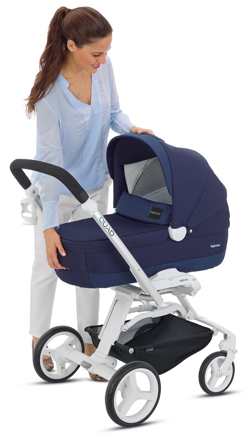 Inglesina Vanička Inglesina Quad 2022 Ocean Blue" "Barva:modré|Typ:hluboké|