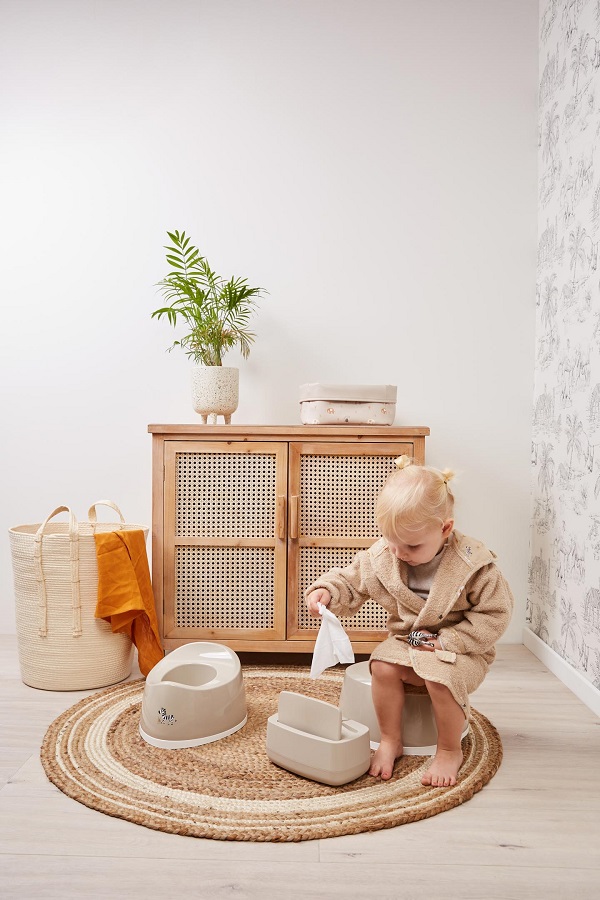 Bebe-Jou Nočník oválný Bébé-Jou Steppe" "Barva:béžové|Série:steppe|Typ:nočníky|Vzor:Steppe|