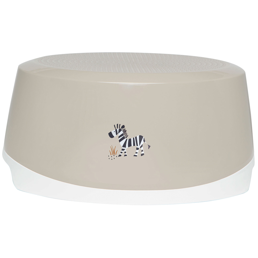 Bebe-Jou Stupátko ovál Bébé-Jou Steppe" "Barva:béžové|Materiál:plast|Nosnost:30|Výška sedáku:14,5 cm|Vzor:Steppe|