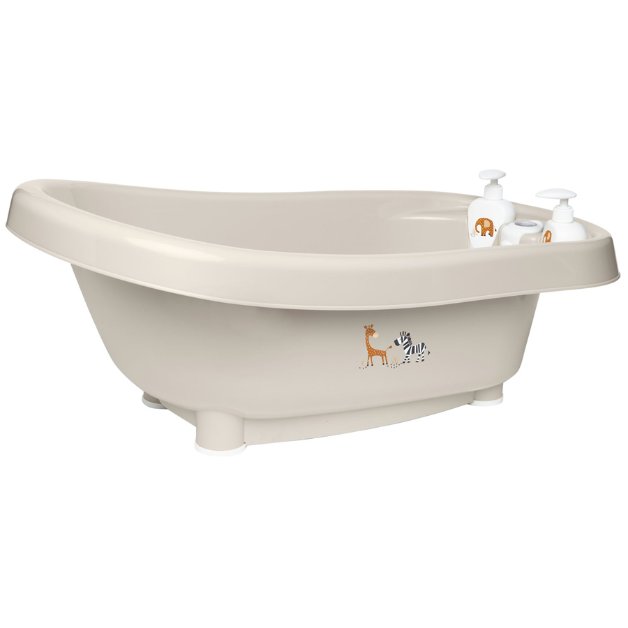 Bebe-Jou Termovanička Bébé-jou Click Steppe" "Barva:béžové|Délka:86|Druh:vaničky|Protiskluzová úprava:ano|Šířka:44|Určen pro:do 4 let|Výška:32|Vzor:Steppe|