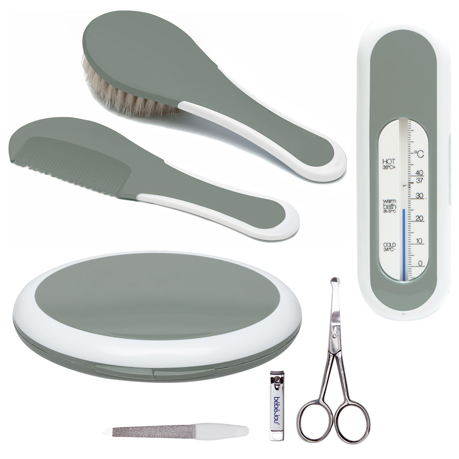 Bebe-Jou Dárková sada Bébé-Jou Breeze Green" "Barva:zelené|Druh:manikúry|Vzor:Breeze Green|Značka:Bébé-jou|