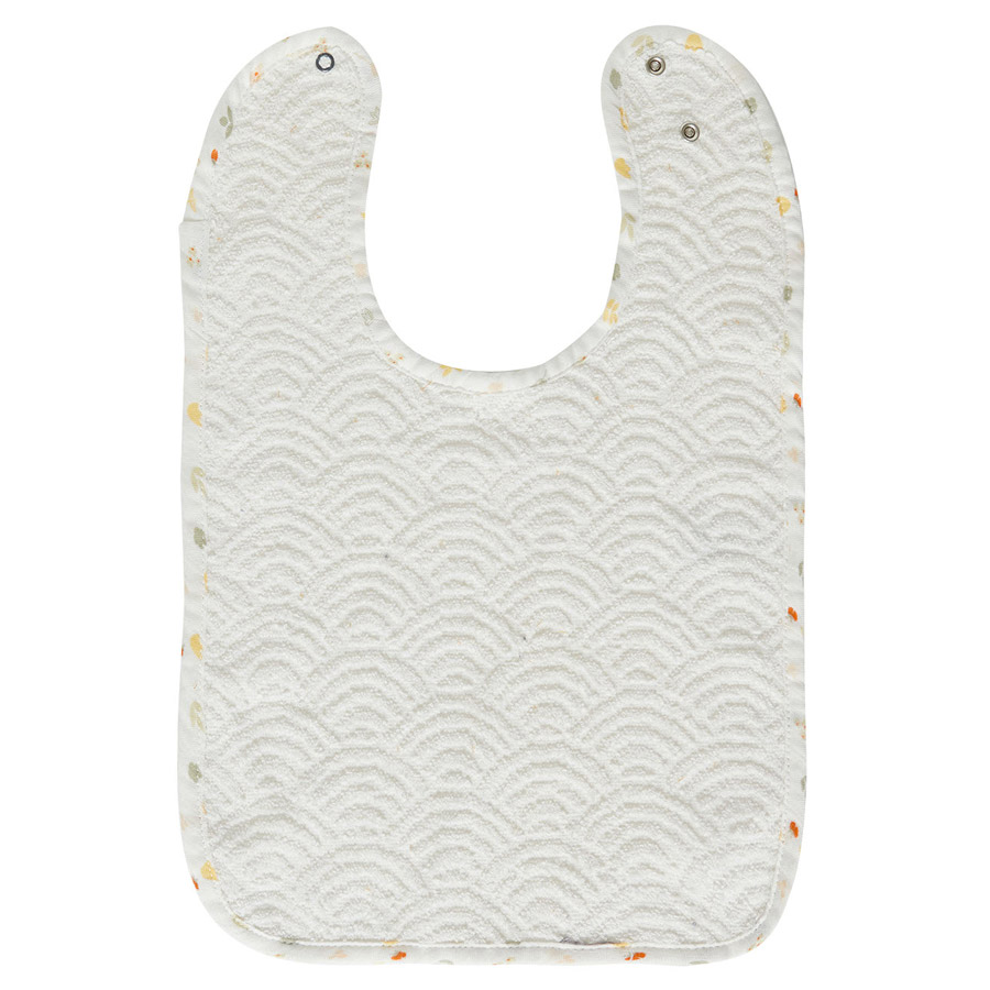 Bebe-Jou Bryndáčky Bébé-Jou Bohemian Garden 2ks" "Barva:krémové|Materiál:80% bavlna, 20% polyester|Vzor:Bohemian Garden|Zapínání:baby patent|