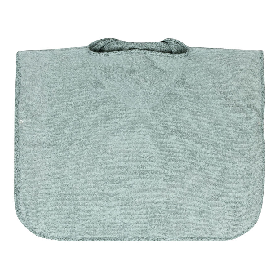 Bebe-Jou Froté pončo Bébé-Jou Sepp" "Barva:zelené|Druh:ponča|Materiál:100% bavlna|Vzor:Sepp|Značka:Bébé-jou|