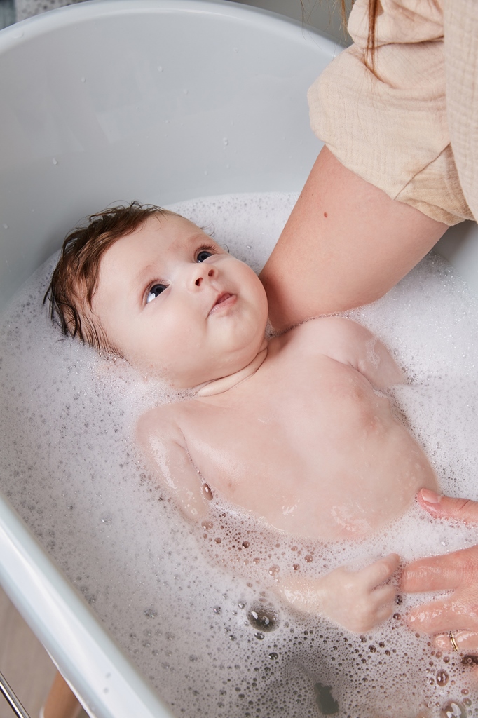 Bebe-Jou Koupací sada Bébé-jou Sense 7 dílná Sky Green" "Barva:modré|Druh:koupací sada|Vzor:Fabulous - Sky Green|