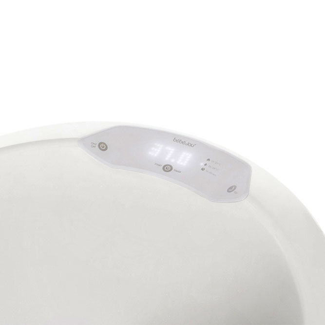 Bebe-Jou Digitální koupací sada Bébé-jou Sense Plus 8 dílná White" "Barva:bílé|Druh:koupací sada|Vzor:White|