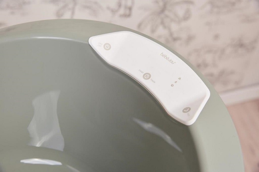 Bebe-Jou Digitální koupací sada Bébé-jou Sense Plus 8 dílná Breeze Green" "Barva:zelené|Druh:koupací sada|Vzor:Breeze Green|