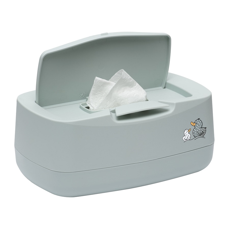 Bebe-Jou Box na ubrousky Bébé-Jou Sepp Silk" "Barva:zelené|Druh:pouzdra na ubrousky|Použití:pro kojence|Vzor:Sepp Sky Green|