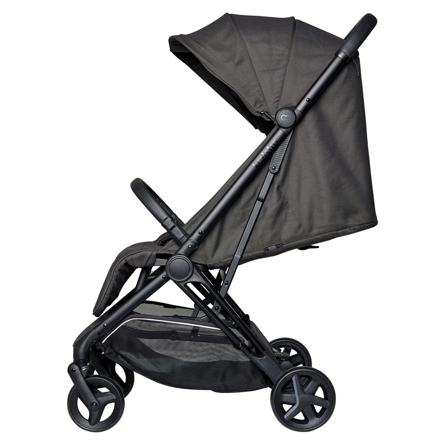 Koelstra Koelstra kompaktní sportovní kočárek Re-Act 2026 Anthracite" "Barva:šedé|Nosnost:22 kg|Požadované vlastnosti:S odpružením|Průměr předních kol:140 mm|Průměr zadních kol:160 mm|Typ:Sportovní|