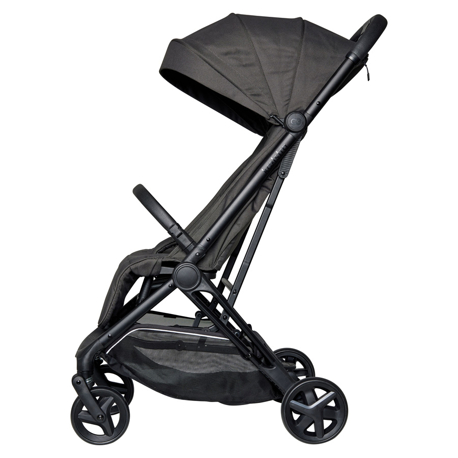 Koelstra Koelstra kompaktní sportovní kočárek Re-Act 2026 Anthracite" "Barva:šedé|Nosnost:22 kg|Požadované vlastnosti:S odpružením|Průměr předních kol:140 mm|Průměr zadních kol:160 mm|Typ:Sportovní|