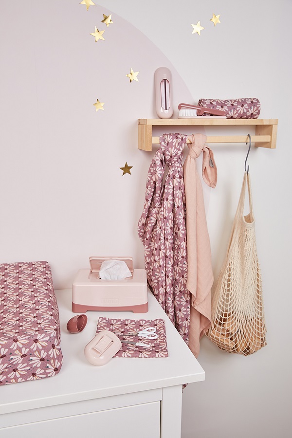 LUMA Mušelínové žínky na obličej Luma Flowerfever 3ks" "Barva:růžové|Druh:mycí žínky|Použití:pro kojence|Vzor:Flowerfever|