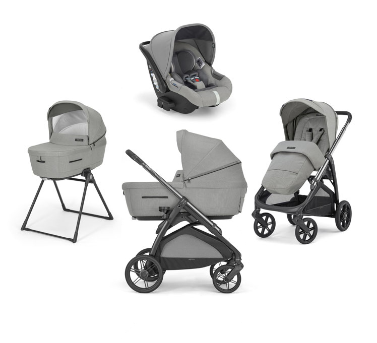 Kočárek Inglesina Aptica Darwin Recline 4v1 2024 Satin Grey