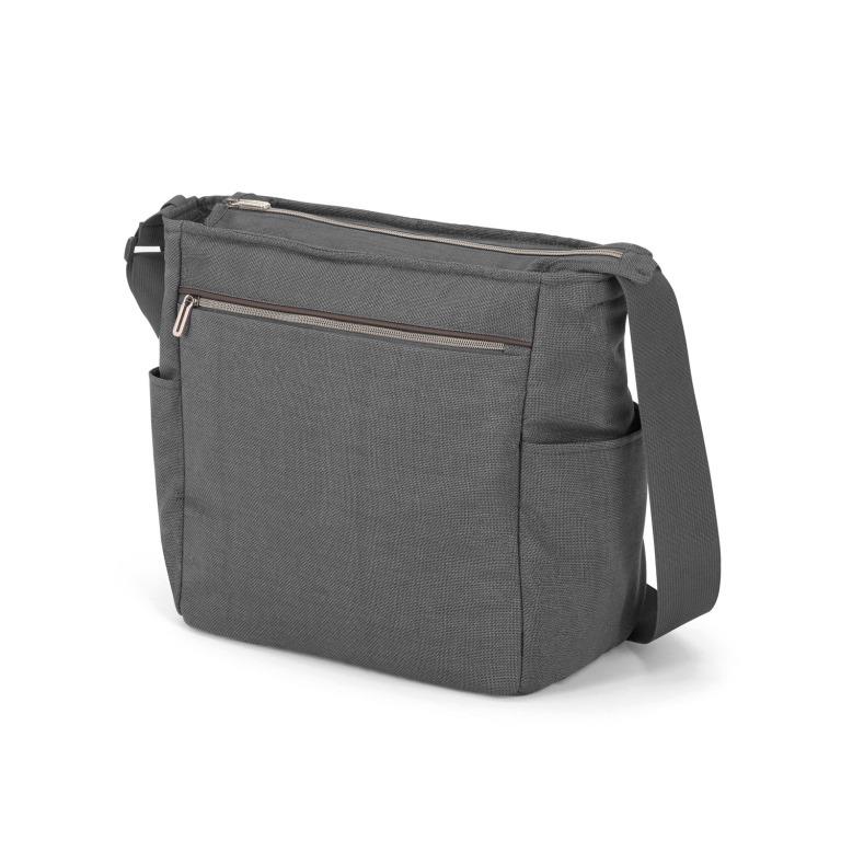 Inglesina Inglesina Přebalovací taška Day Bag Velvet Grey" "Barva:šedé|Lze připevnit ke kočárku:ano|