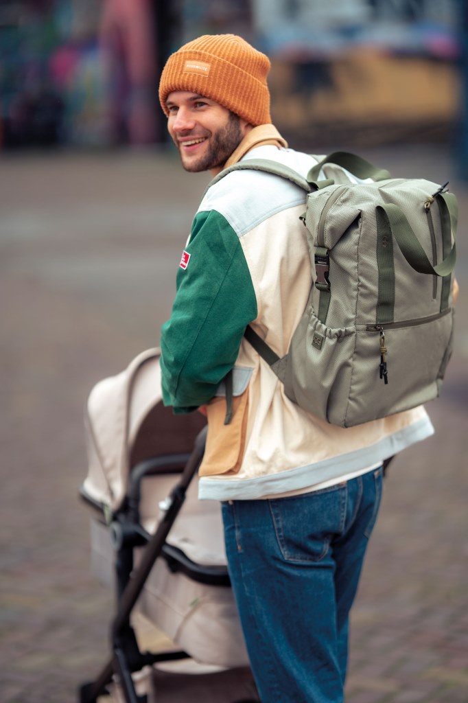 Koelstra Koelstra přebalovací batoh Jippe Green" "Barva:zelené|Lze připevnit ke kočárku:ano|Materiál:polyester|