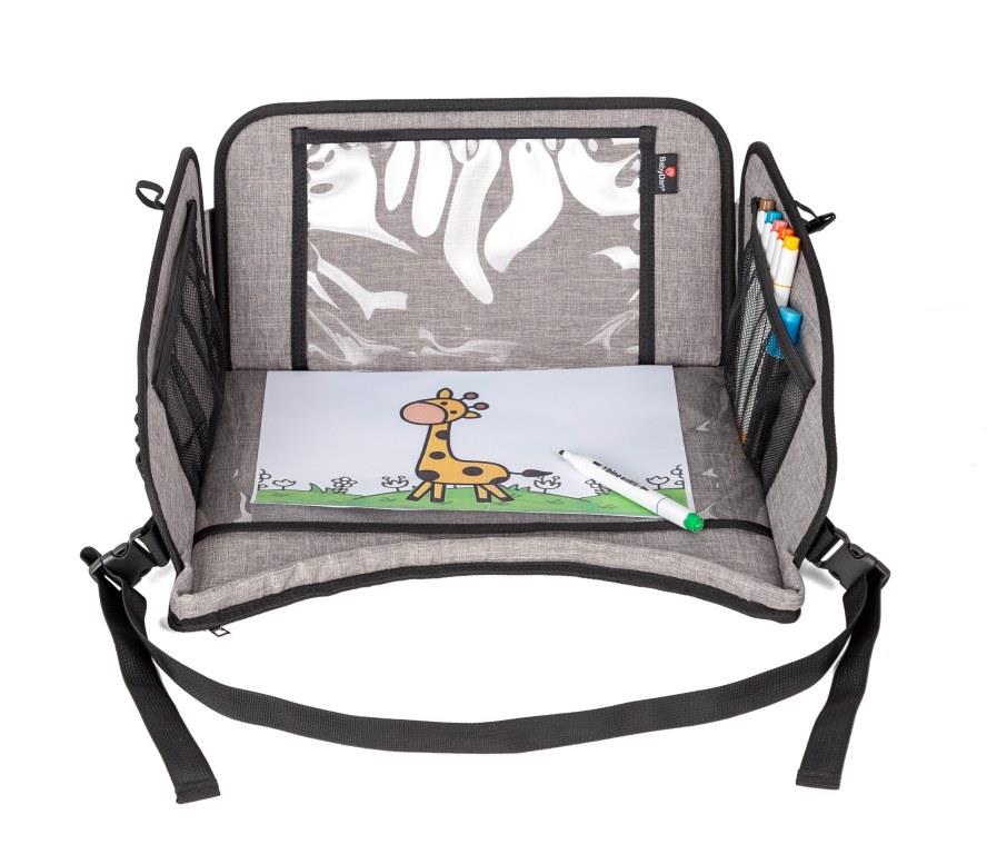 Baby Dan BabyDan TravelFun Hrací pultík do auta" "Barva:šedé|