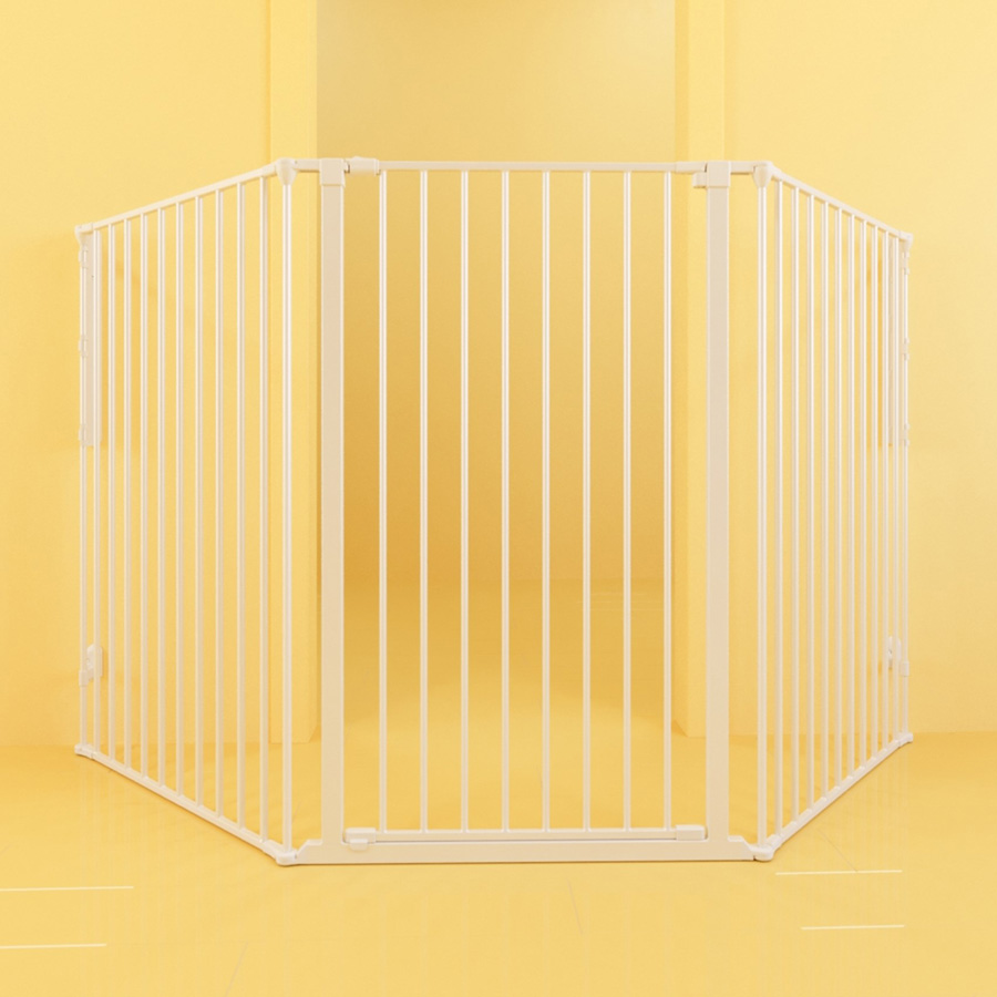 DogSpace DogSpace Rocky L extra vysoká (105cm) prostorová zábrana, bílá" "Barva:bílé|Typ:zábrany|