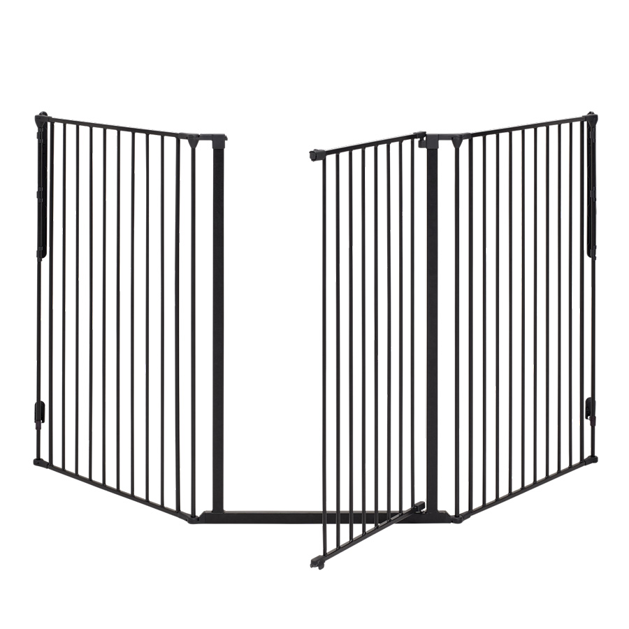 DogSpace DogSpace Rocky L extra vysoká (105cm) prostorová zábrana, černá" "Barva:černé|Typ:zábrany|