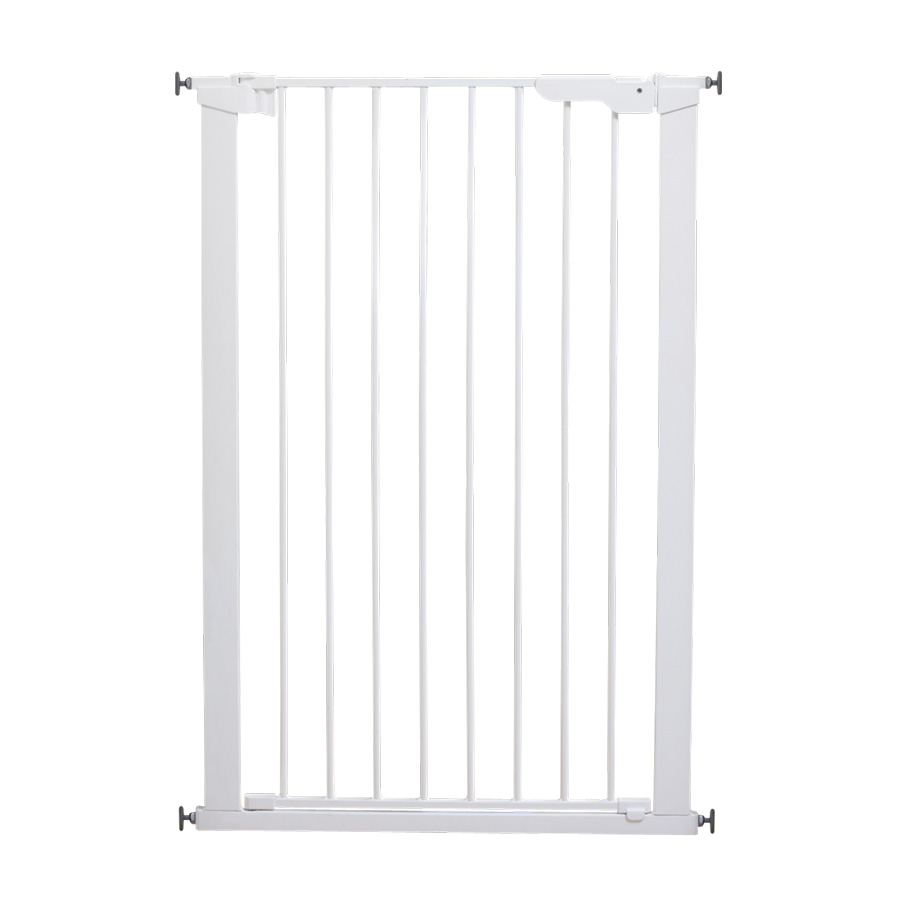 DogSpace DogSpace Bonie tlaková extra vysoká branka 105 cm, kovová, bílá" "Barva:bílé|Typ:zábrany|